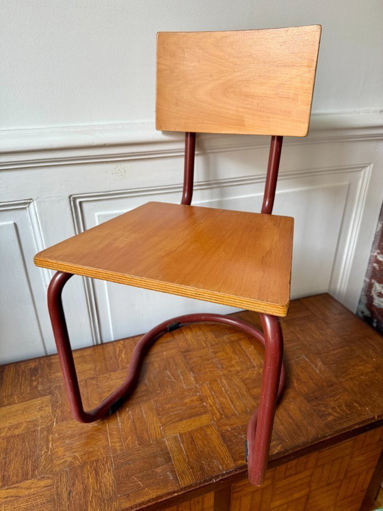 Image 1 of Vintage children's chair designed by Jacques Hitier in the 1970s
