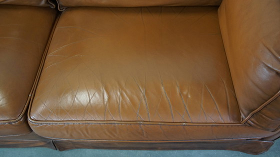 Image 1 of Beef Leather Castle Bench