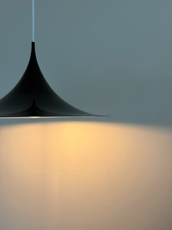 Vintage Fog & Morup Semi (47cm) - Thorup & Bonderup - Danish design lamp, Fog & Mørup, Pendant lamps (photo 6 of 11)