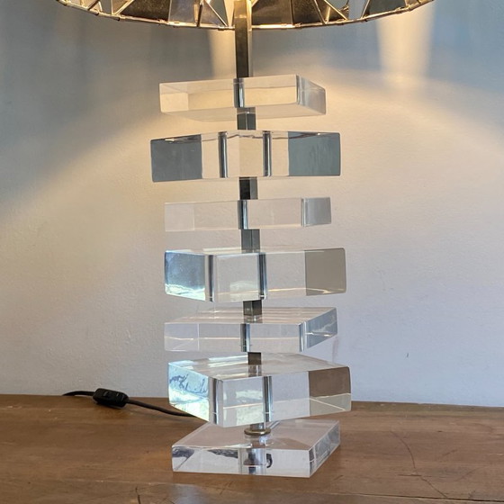 Image 1 of Vintage lamp. 1970. Plexiglas. Space age. 