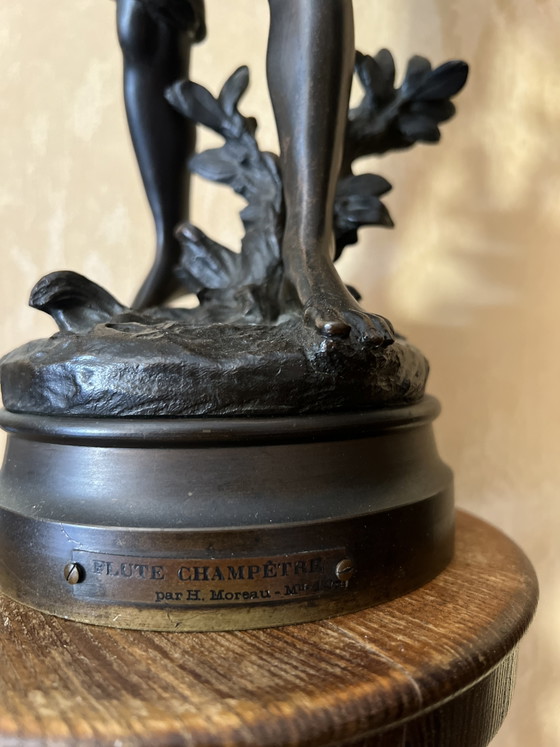Image 1 of Sculpture bronze Hippolyte Moreau