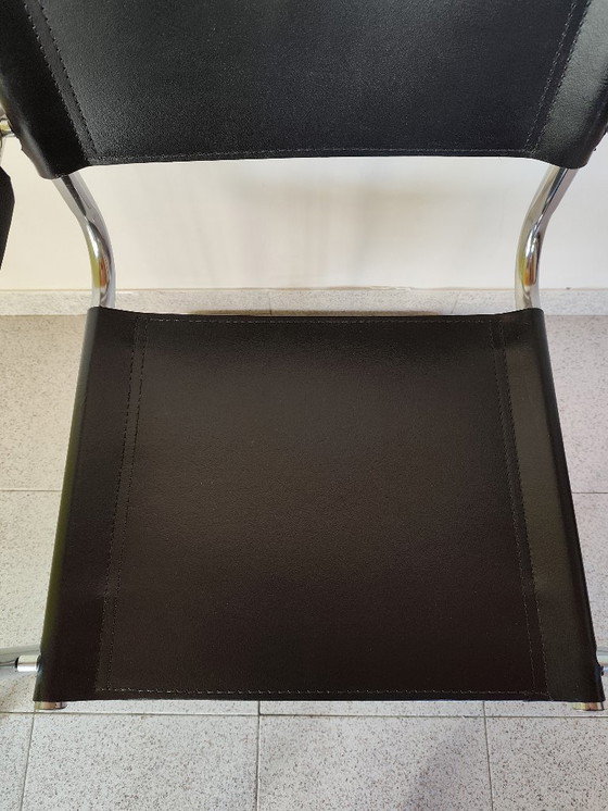 Image 1 of Juego de 2 sillas cantilever de diseño Mart Stam