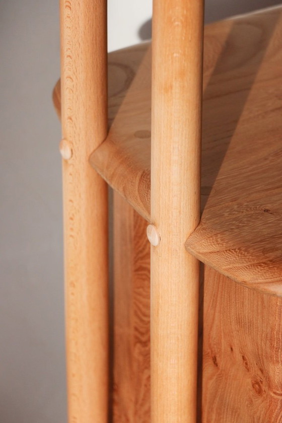 Image 1 of Bibliothèque / Séparateur de pièce Vintage - Modèle Windsor / Girafe - Ercol