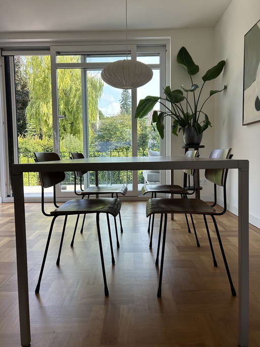 Gispen 1262 stoelen 4x