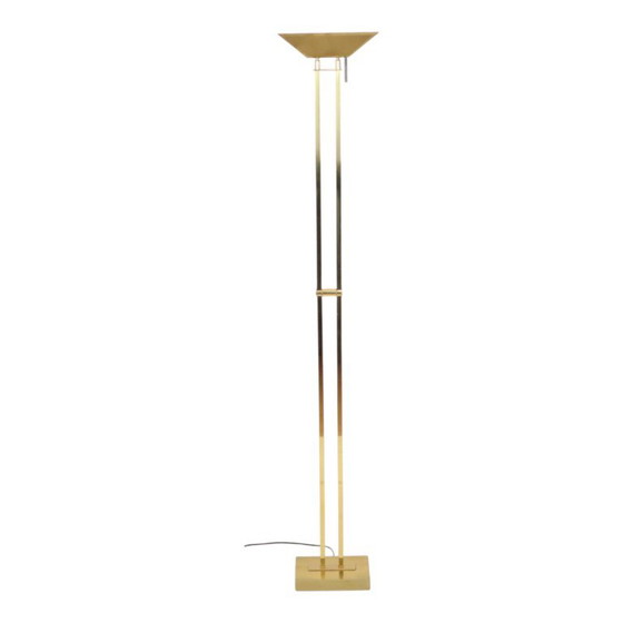 Lampadaire Golden Deknudt, design Willy Rizzo, style Hollywood Regency – Chrome (photo 3 of 16)