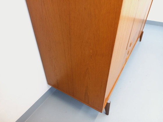 Image 1 of Vintage Scandinavian teak wardrobe from the 1960s