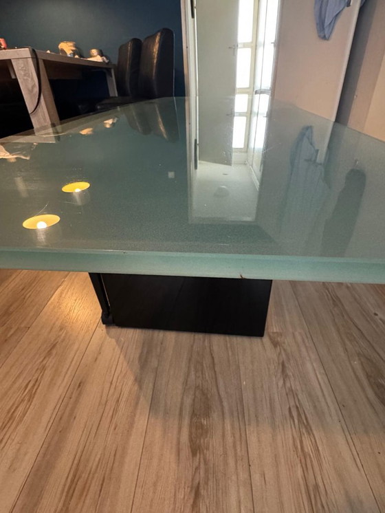 Image 1 of Table basse design originale de B&B Italia des années 90.