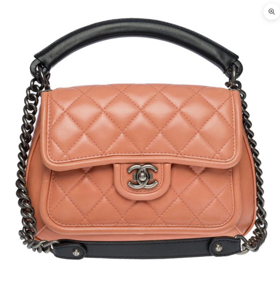 Image 1 of Borsa CHANEL in cuoio rosa - 100866
