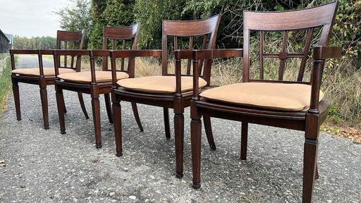 4 RAC Royal antike Esszimmer-Sessel