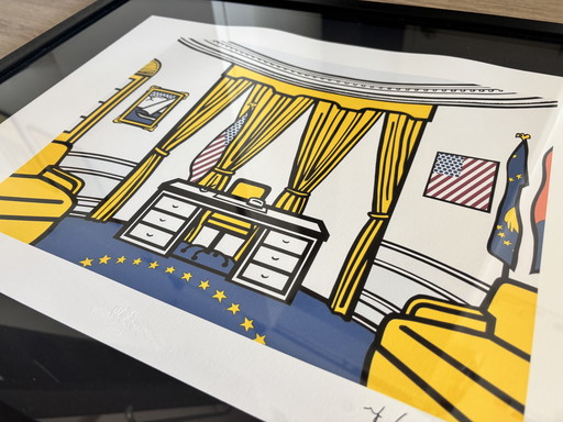 Roy Lichtenstein – The Oval Office (Lithograph)