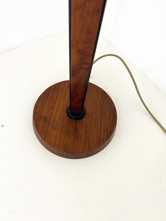 Image 1 of Lampada da terra vintage in teak anni &#39;60