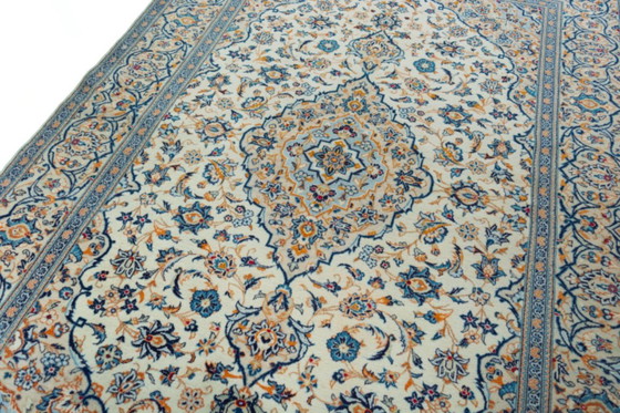 Image 1 of Hand-knotted Kashan cork oriental rug - 294 x 196 cm