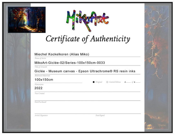 Image 1 of MikoArt-Giclée-02/Series-150x100cm-0033