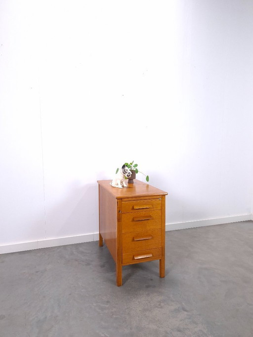 Deep wooden chest of drawers from Sweden