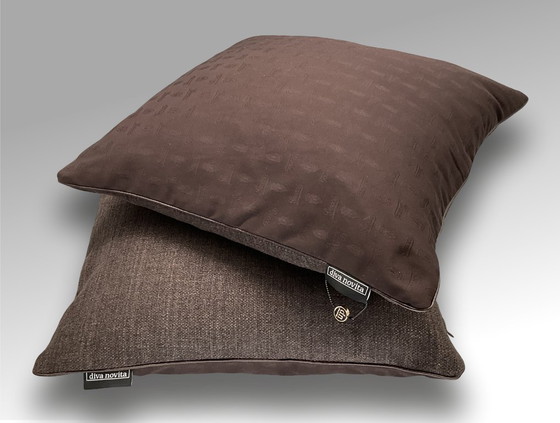 Image 1 of Gucci - Set of 2 new pillows made of Vintage Gucci viscose