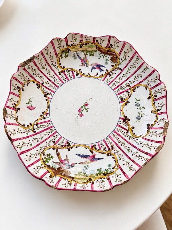 Assiette circa XVIII Aprey, Vaisselle, Céramique, Multicolore (photo 9 sur 11)