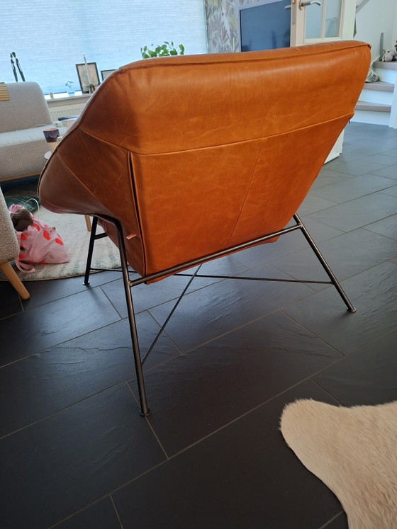 Jess Design Loungestoel – Stoelen / fauteuils, Leather, Metal (photo 4 of 5)
