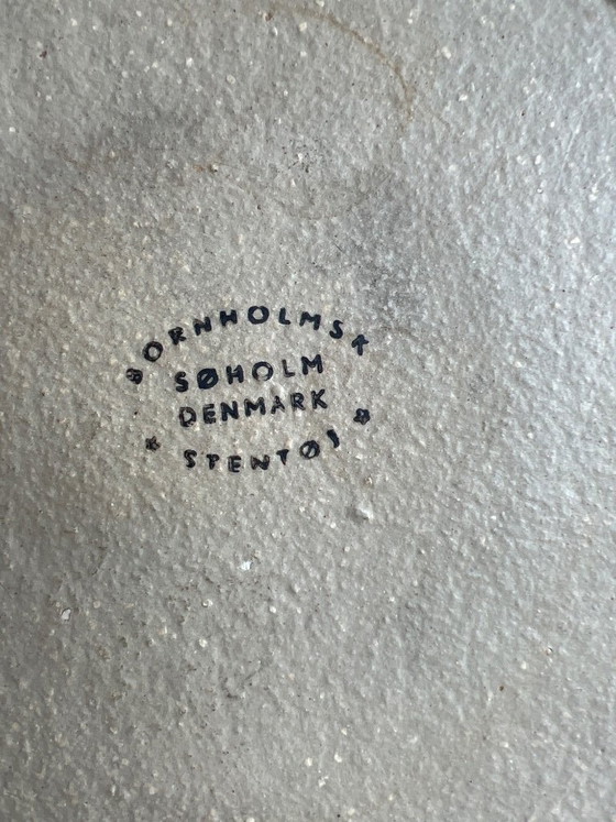 Image 1 of Brutalistische steengoedkom van Haico Nitzsche voor Søholm, Denemarken – 1970