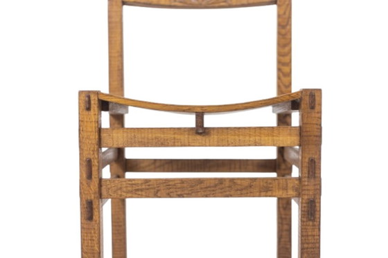 Image 1 of Officina Rivadossi. Tisch und 4 Stühle im Stil des Brutalismus. Italien, um 1970