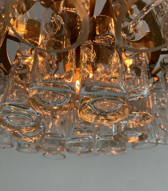 Image 1 of Suspension vintage Doria Leuchten des années 70