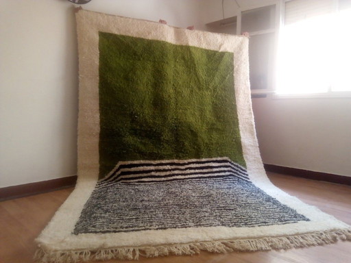 Tapis marocain en laine natural 300cmx200cm