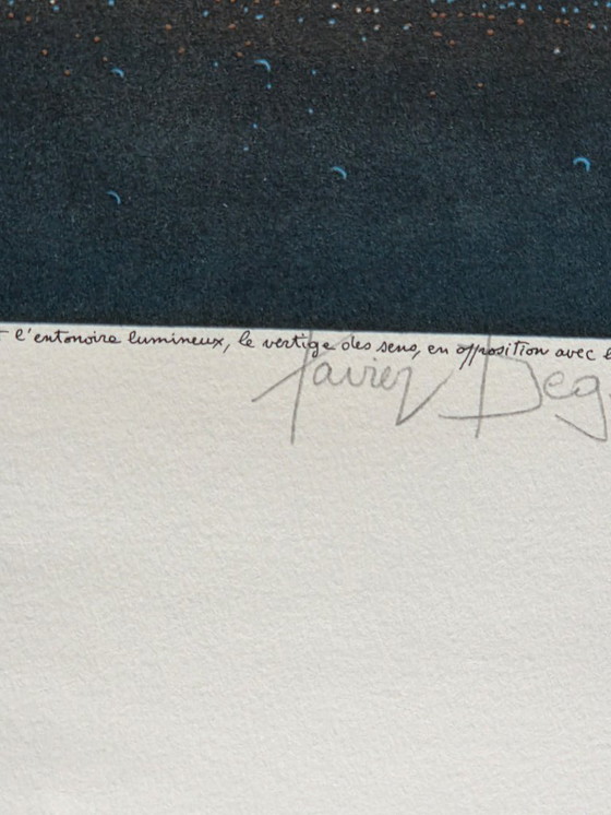 Image 1 of Degans Xavier (1949-) - Lithographie Epreuve d'artiste (ref 4122-10)