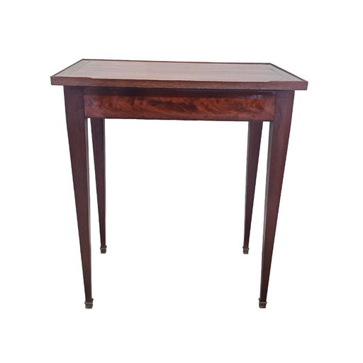 Antico scrittoio francese in mogano, fine XIX secolo