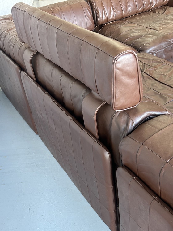 Image 1 of De Sede DS88 vintage leren set