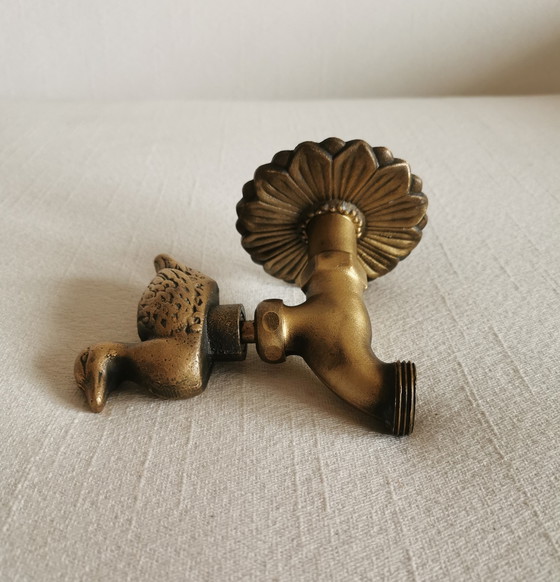 Image 1 of GARDEN CRANE IN THE SHAPE OF A DUCK