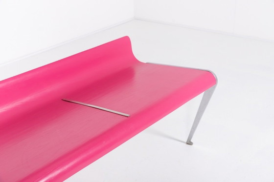 Image 1 of Set aus 2 skulpturalen „Ballett“-Bänken und einem Couchtisch von Marco Evaristti