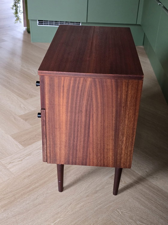 Image 1 of Mobiletto portavalvole/cassetto in stile vintage/retrò danese