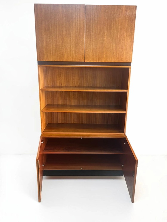 Mid Century Teak System Furniture – Modular Cabinet & Shelving System 1960s – Danish Modern in the style of (photo 6 of 13)
