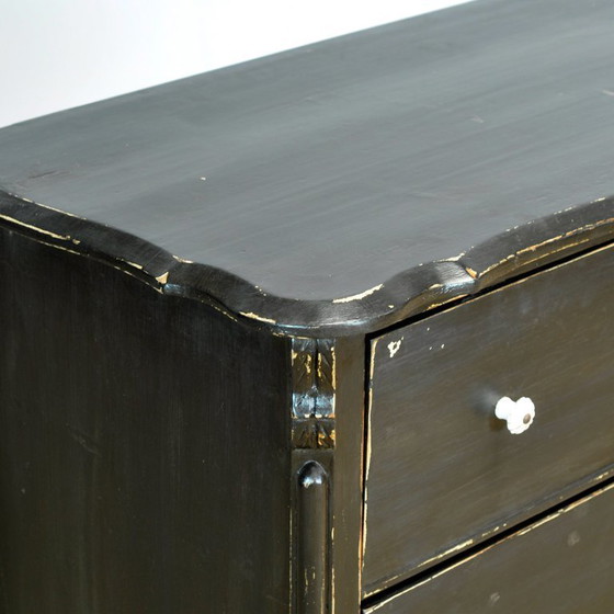 Image 1 of Cassettiera in quercia e pino, anni '10