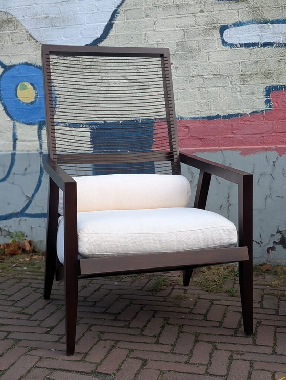 Image 1 of 2 poltrone Astoria HB, disegnate da Franco Bizzozzero per il produttore italiano Bonacina Pierantonio