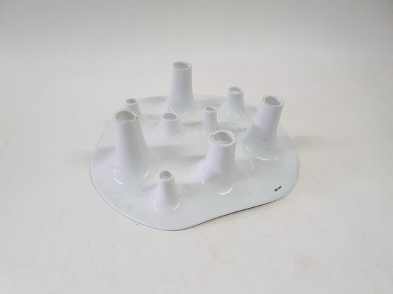 Image 1 of Fruit and Fire candle holder and fruit bowl by Willem Noyons, The Netherlands 2003