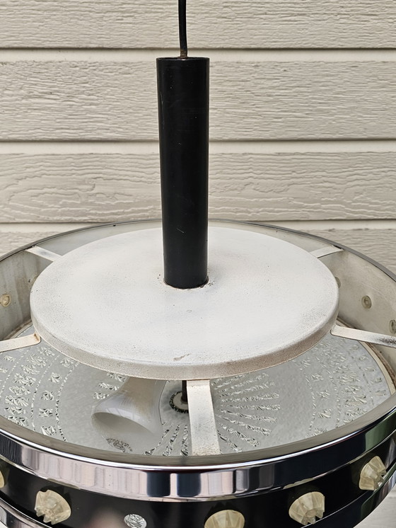 Image 1 of Beautiful vintage Space Age pendant lamp from Philips 70s, 44cmø.