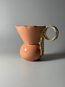 Brocca in maiolica Art Déco Boch Frères La Louvière, ceramica belga, anni '30