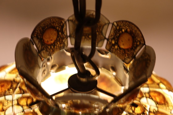 Image 1 of Brutalist ceiling lamp/ceiling light by Felipe Delfinger for Feders, 1970s