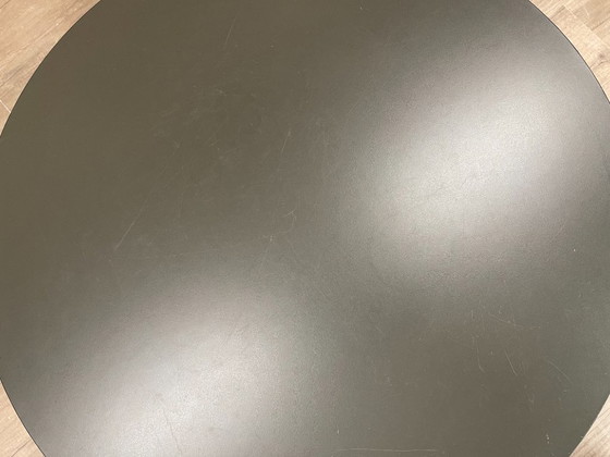 Image 1 of Black round coffee table