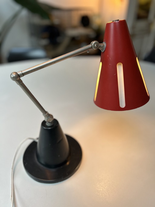 Lampe vintage Hala Zeist modèle 7 série H. Busquet Sun.