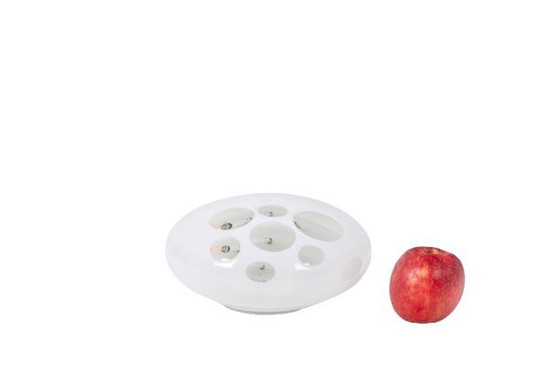 Image 1 of Mazzega. Lamp van geslepen Murano-glas. Circa 1970.