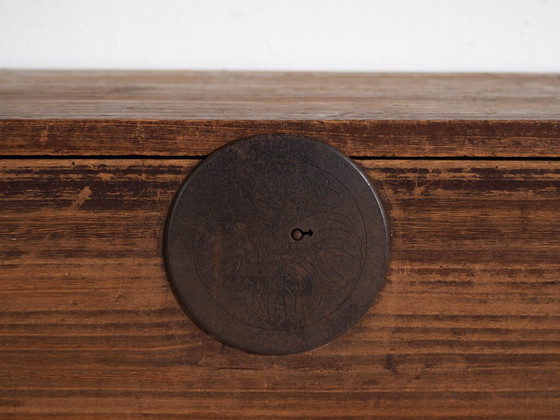 Antique Japanese Tansu Chest of Drawers - Meiji / Taishō Period (c. ) #81 – Iron (photo 37 of 40)