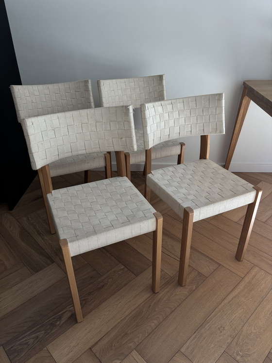 Image 1 of 4x vintage fridolf eetkamerstoelen van ikea