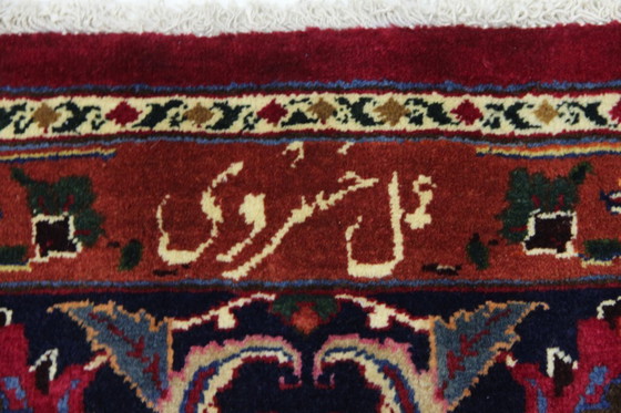 Image 1 of Original Perserteppich Keschan,Kashan Rot 340 x 250 cm Top Zustand Klassik Alt