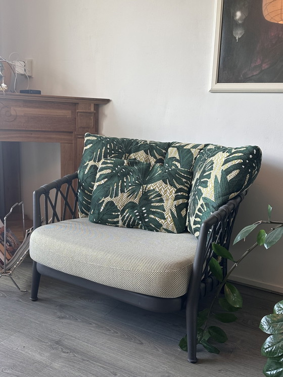 B&B Italia - Erica Lounge Chair Outdoor – Fauteuils, Plastic, Textile (photo 4 of 5)