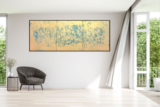 Image 1 of Jürgen Angeler - Green Golden Galaxy