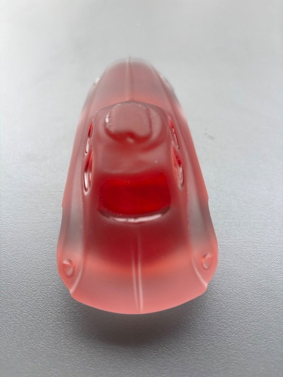 Image 1 of Kosta Boda - Coche rojo Car-Toons (modelo 90359) de Olle Brozen