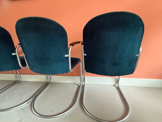 Image 1 of 5 fauteuils/chaises de conférence Gispen Design – 413R W.H. Gispen – Dutch Originals