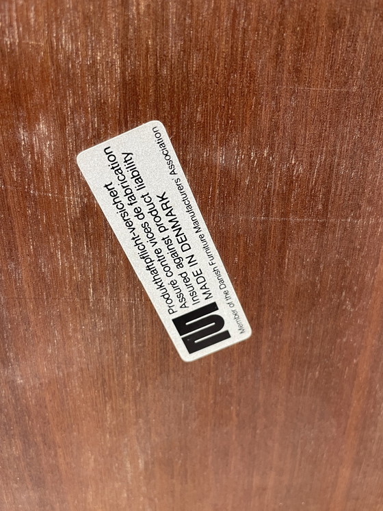 Image 1 of Vintage Pilaar / Etagère / Plantenstaander, Uldum Mobler, Denemarken 1970's