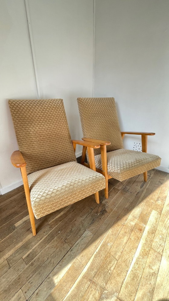 Coppia di sedie Manucere francesi vintage – Poltrone, Wood (photo 37 of 71)